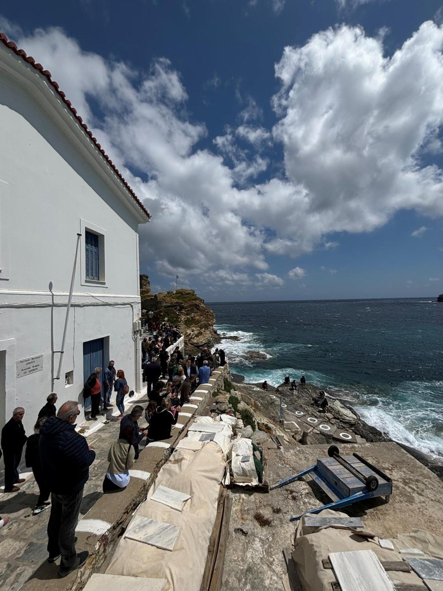 Andros Guesthouses Екстер'єр фото